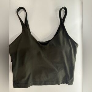 Lululemon Dark Olive Align Tank, Size 6